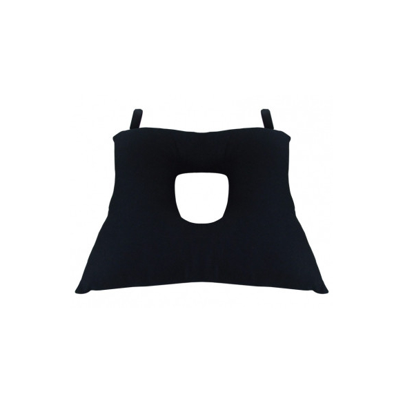 Cuscino antidecubito foro centrale fibra cava siliconata