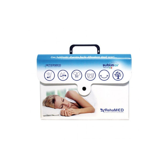 COPRIMATERASSO ANTIACARO UNA PIAZZA E MEZZO CERNIERA 120X195X20