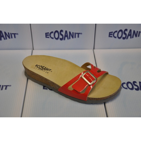 CIABATTA ECOSANIT MISURINA SATIN VERNICE