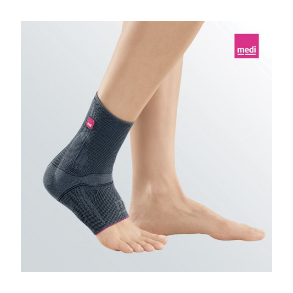 Cavigliera elastica con supporto in silicone Levamed M 508