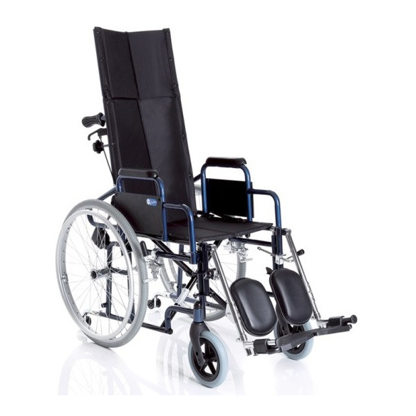 CARROZZINA PIEGHEVOLE AD AUTOSPINTA CON SCHIENALE PROLUNGATO