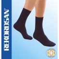 CALZA SANITARIA UOMO CORTA IN COTONE