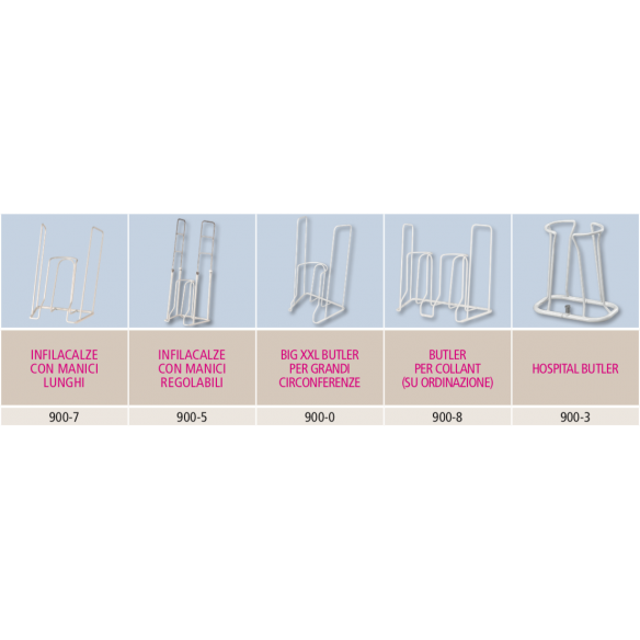 L'infila calze Medi Butler anche per grandi circonferenze di caviglia