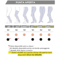 Colori e modelli Calze Gloria Med Soft 141 punta aperta Prima Classe