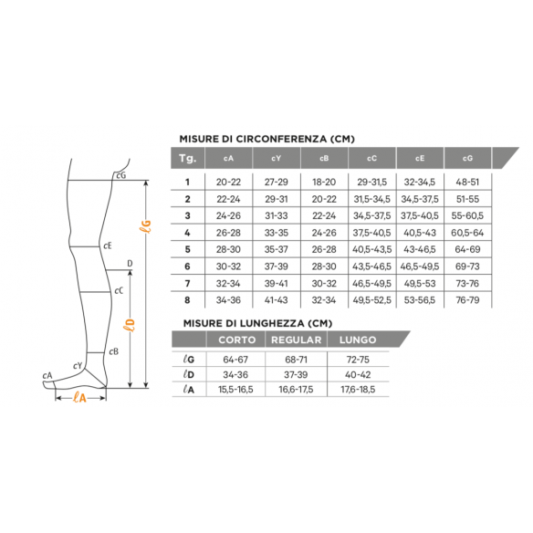 Gloria Med Gambaletto Elastico Classe Calze Gloria Med Perfect