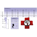 Tabella Misure CALZE Coscia autoreggenti TOP FINE 701 ESSENTIAL CLASSICAL SIGVARIS Prima CLASSE DI COMPRESSIONE 18 - 21 mmHg