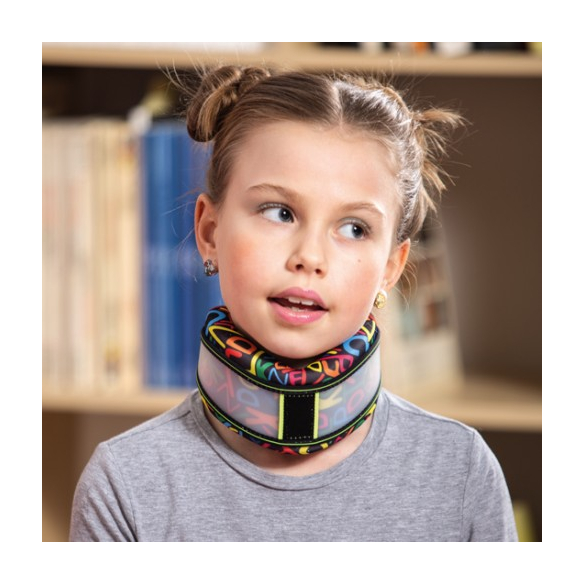 Collare cervicale semirigido modulabile pediatrico