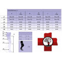 Tabella misure Collant Essential Classical seconda classe Sigvaris