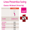 Gambaletti Swing Classic 18 mmHg 140 Denari