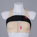 Fascia seno elastica sagomata post mastoplastica Revée