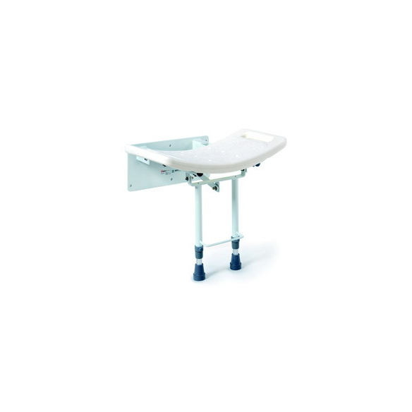 SEDILE PER DOCCIA DA PARETE CON PIEDI DI APPOGGIO RS919