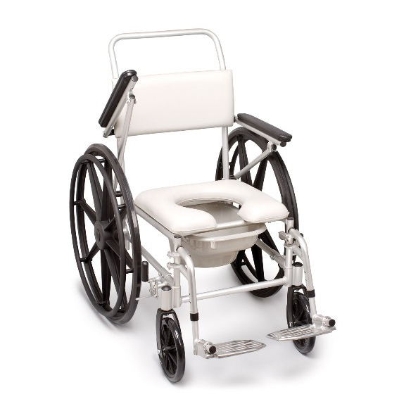 SEDIA PER WC E DOCCIA IN ALLUMINIO AD AUTOSPINTA RS941