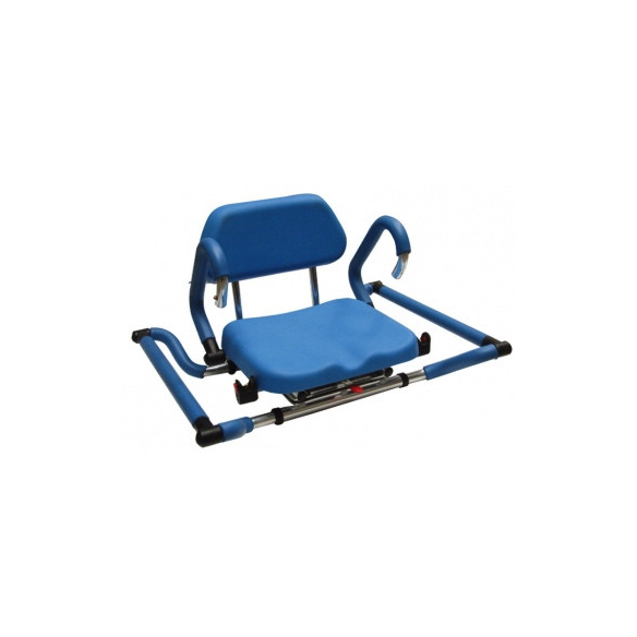 SEDIA GIREVOLE PER VASCA CON IMBOTTITURE