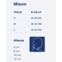 Tabella misura Collare cervicale morbido