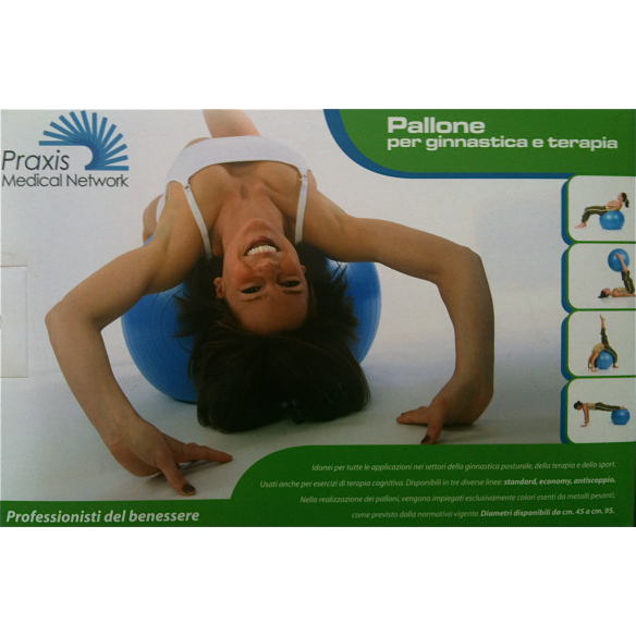 Pallone per ginnastica e terapia