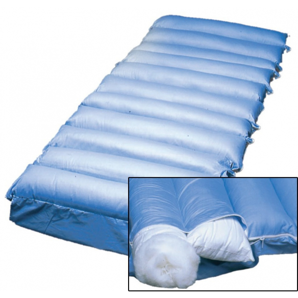 MATERASSO ANTIDECUBITO IN FIBRA CAVA A ELEMENTI ASPORTABILI