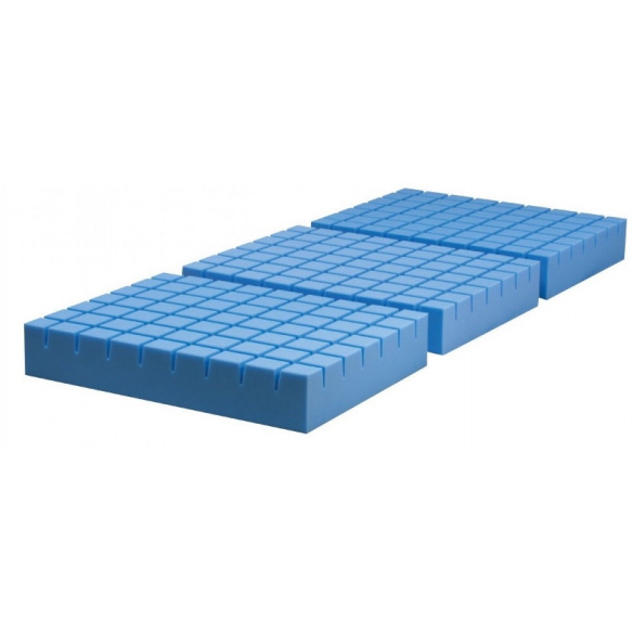 MATERASSO ANTIDECUBITO A TRE SEZIONI ALTEZZA 14 Cm