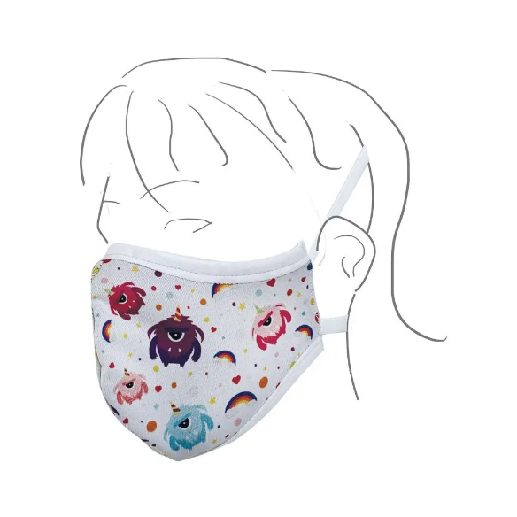 MASCHERINE IN GRAFENE PER BAMBINI COLOR