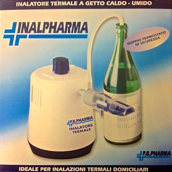 Inalatore termale a getto caldo umido