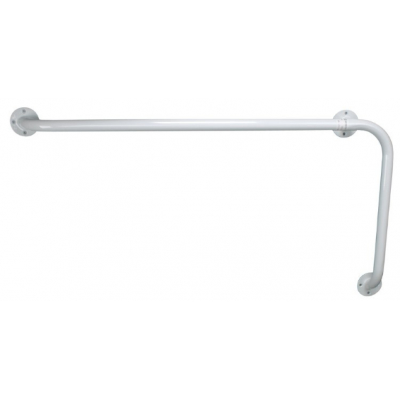 IMPUGNATURA DI SICUREZZA PER BAGNO ACCIAIO VERNICIATO ANGOLARE