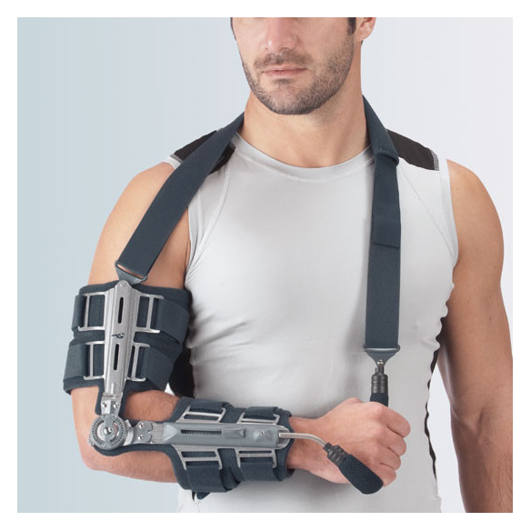 Tutore post-operatorio per gomito con R.O.M. EPICO REVO PS
