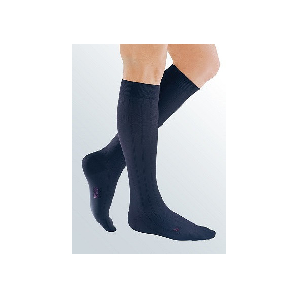 Gambaletto a compressione per uomo Mediven for men CCL2 colore marine