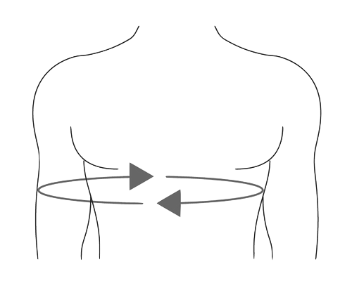Punto di misurazione Tutore di spalla pediatrico Punto di misurazione Tutore di spalla pediatrico
