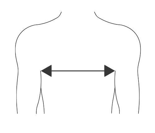 Punto di misurazione Coprispalle Anatomico - Cod. 0402