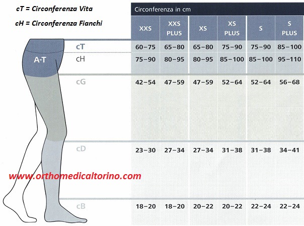 TABELLA MISURE COLLANT MAGIC SIGVARIS si rinnova e diventa COLLANT STYLE SEMITRANSPARENT SIGVARIS