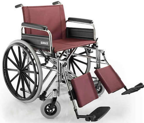 Sedia a rotelle Surace serie 500 Bariatric Sedia a rotelle Surace serie 500 Bariatric