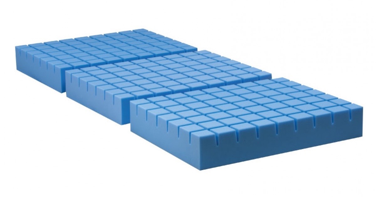 Materasso Antidecubito a Tre Sezioni Altezza 14 cm